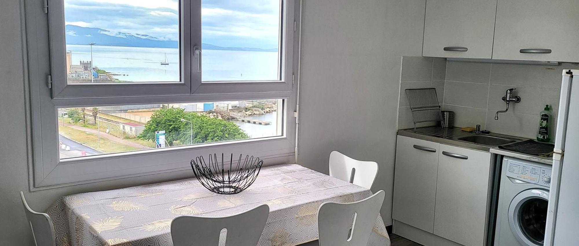 Appartement Entier, Climatise, Vue Mer 아작시오 외부 사진