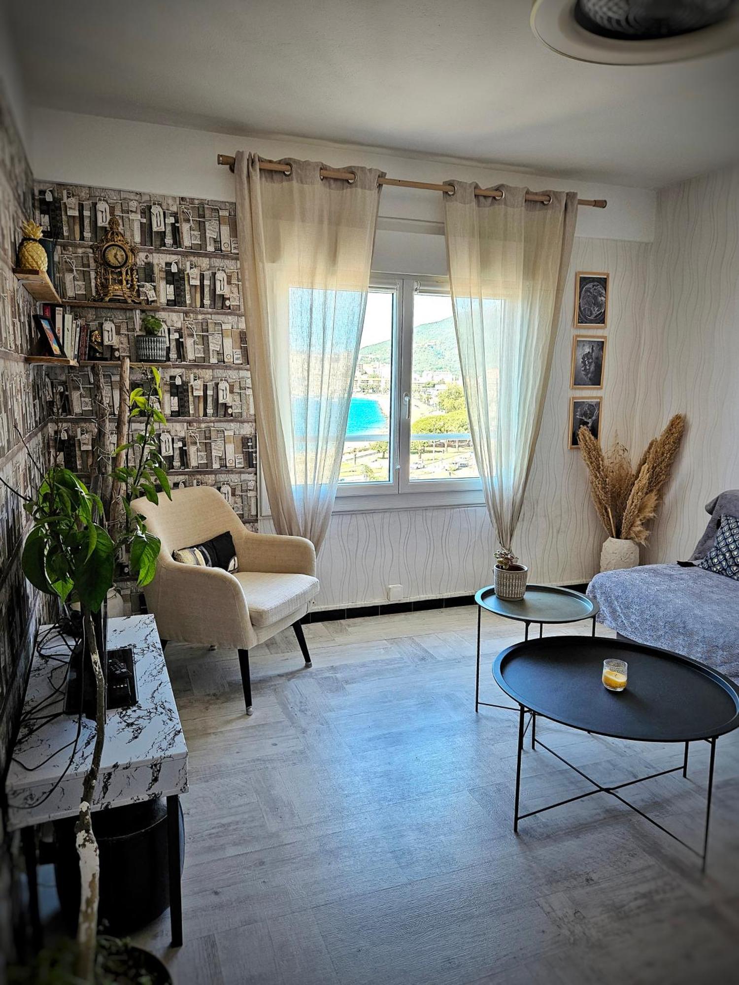 Appartement Entier, Climatise, Vue Mer 아작시오 외부 사진